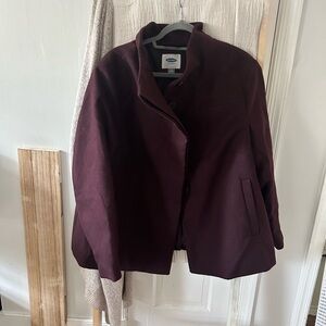 Old Navy Women's Dark Burgundy coat